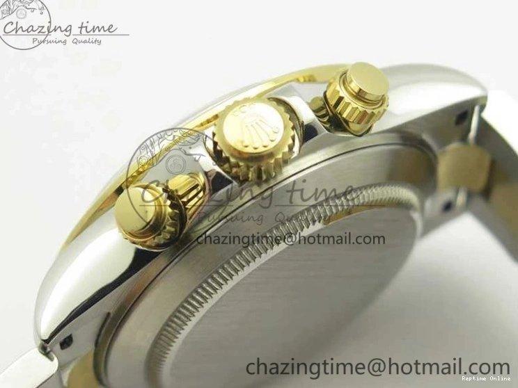 0216 Breathable Daytona SS YG BP Maker Best Edition Black Dial On SS YG Bracelet A 3456